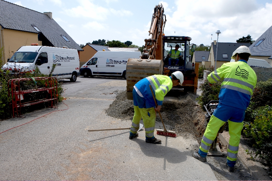 Travaux au Relecq-Kerhuon